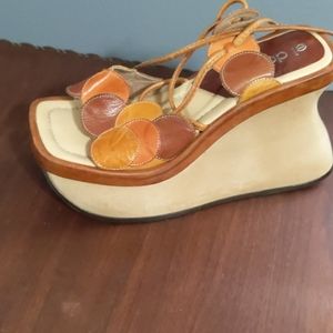 Vintage El Dante Platform Sandals